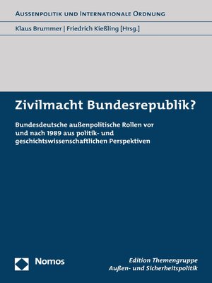 cover image of Zivilmacht Bundesrepublik?